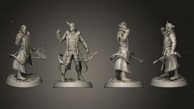 Military figurines Heroes Thevius 3d model