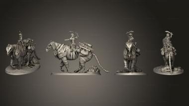 Military figurines Hieraco 01 3d model