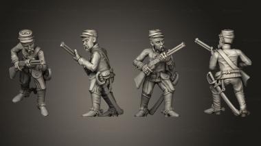 Military figurines High Noon Miniature Set The Infantry 3d model