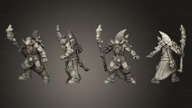 Military figurines Hill Giants 01 3d model