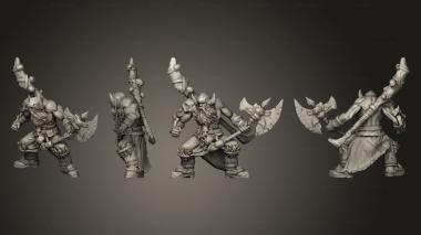 Military figurines Hill Giants 3d model