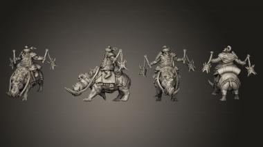 Military figurines Hippo Ogre 1 3d model
