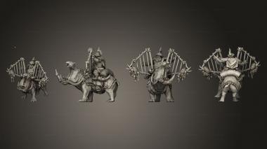 Military figurines Hippo Ogre 2 3d model