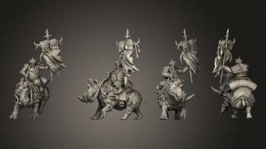Military figurines Hippo Ogre 3 3d model