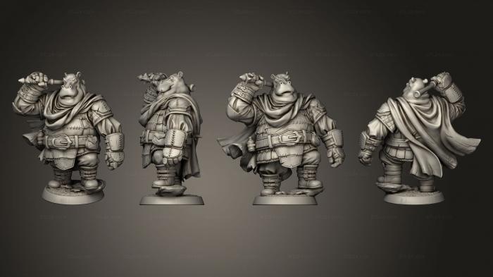 Military figurines (Hippofolk, STKW_7523) 3D models for cnc