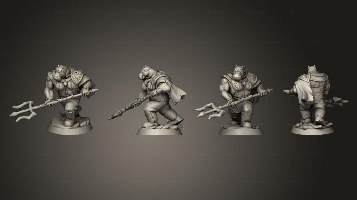 Military figurines (Hippokin Fighter, STKW_7525) 3D models for cnc