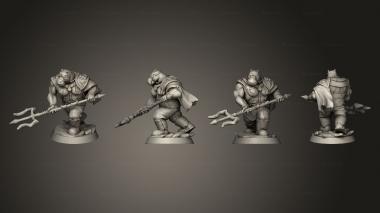 Military figurines Hippokin Fighter 3d model