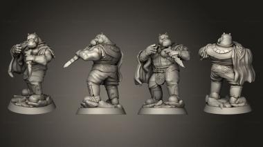 Military figurines Hippokin Rogue 3d model