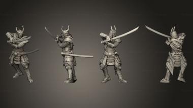 Military figurines Hiroshi Ronin 07 3d model