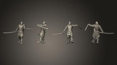 Military figurines Hiroshi Ronin 12 3d model