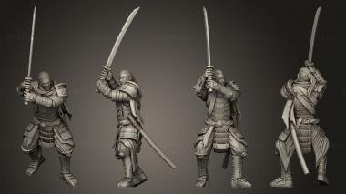 Military figurines Hiroshi Ronin 13 3d model