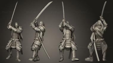 Military figurines Hiroshi Ronin 16 3d model