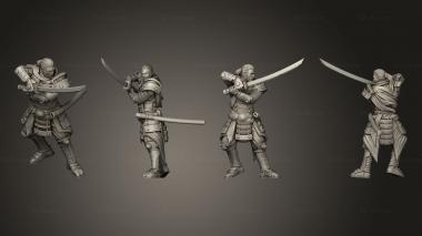 Military figurines Hiroshi Ronin 17 3d model