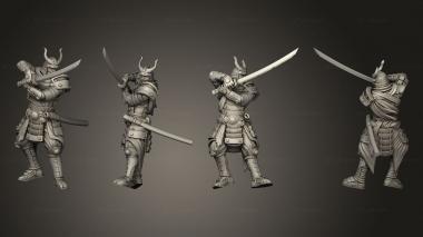 Military figurines Hiroshi Ronin 19 3d model