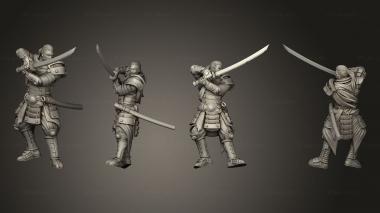Military figurines Hiroshi Ronin 20 3d model