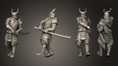 Military figurines Hiroshi Ronin 23 3d model