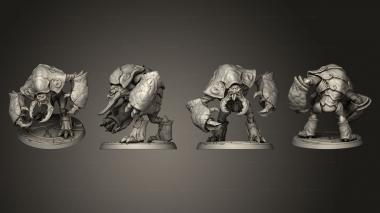 Military figurines Hive Colossus A 3d model