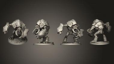 Military figurines Hive Colossus D 3d model