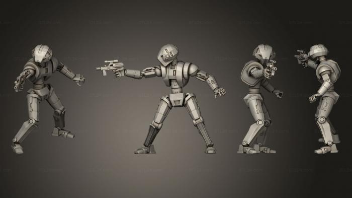 Military figurines (HK 50 2, STKW_7554) 3D models for cnc