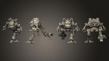 Military figurines Hoodwink 3d model
