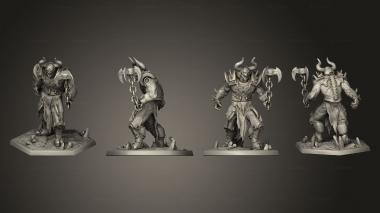 Military figurines Hooked Legionary 3d model