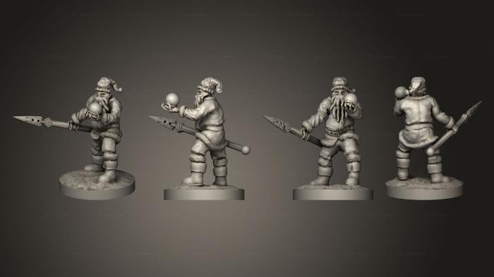 Military figurines (Horror Bosses Santa Flayer, STKW_7580) 3D models for cnc