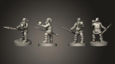 Military figurines Horror Bosses Santa Flayer 3d model