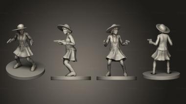 Military figurines Horror Jenny Barnes 3d model