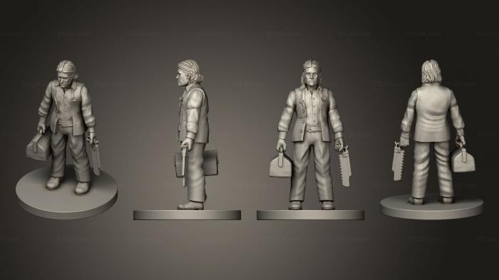 Military figurines (Horror Vincent Lee, STKW_7585) 3D models for cnc
