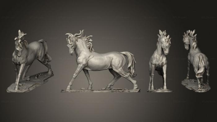 Military figurines (horse 2, STKW_7586) 3D models for cnc