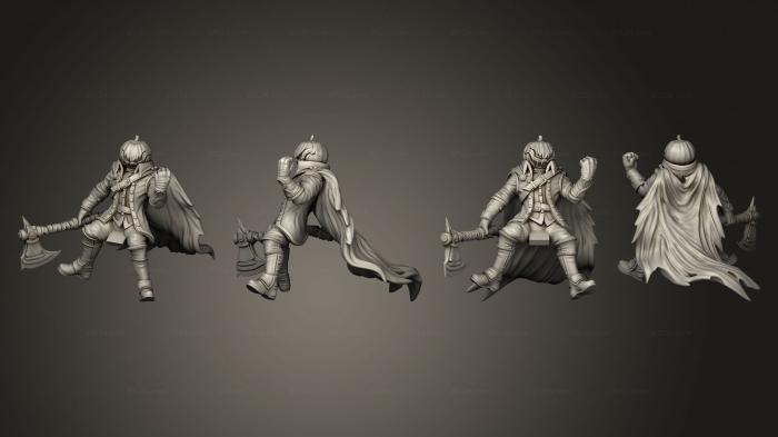 Military figurines (Horseman 01, STKW_7614) 3D models for cnc