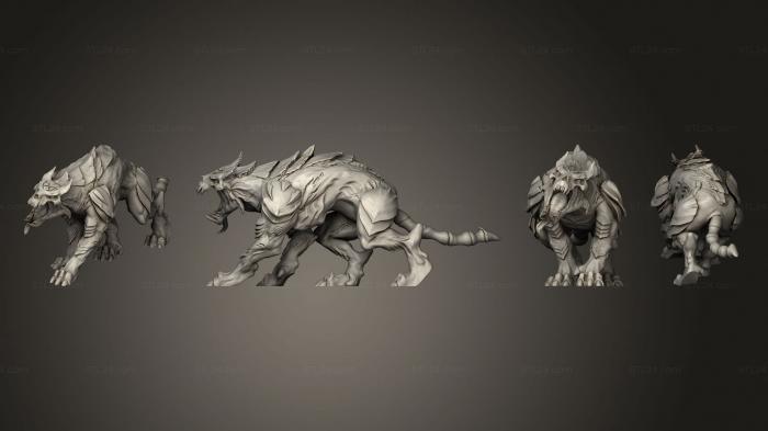 Military figurines (Hounds 1, STKW_7626) 3D models for cnc