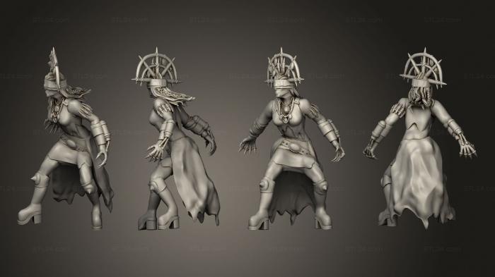 Military figurines (House Bellamorte Velana Rossa, STKW_7632) 3D models for cnc