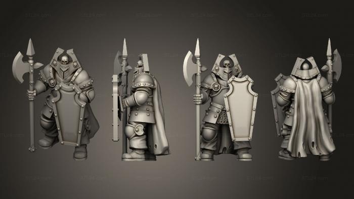 Military figurines (HQ Doomguard, STKW_7634) 3D models for cnc