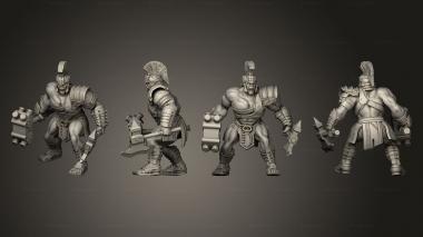 Military figurines Hulk Champion 02 3d model