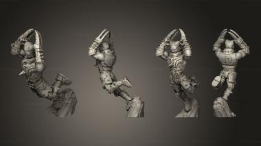Military figurines human 9 3d model
