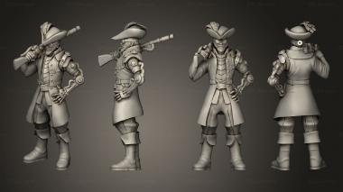 Military figurines Human Fighter 01 3d model
