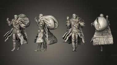 Military figurines Human Thief 3d model