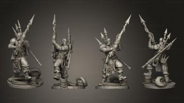 Military figurines Hunter 03 3d model