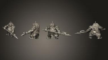Military figurines Hunter 3d model