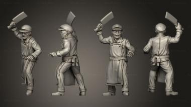 Military figurines HYBRID 3 3d model