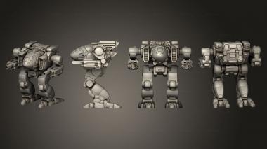 Military figurines IC B Torso 3d model