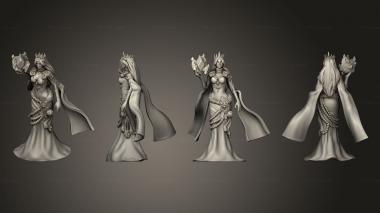 Military figurines Ice Sorceress 3d model
