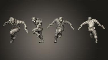Military figurines Ice 3d model