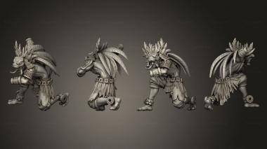 Military figurines Ikal Follower A No Hands 3d model