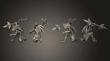 Military figurines Ikal Follower A 3d model