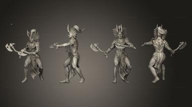 Military figurines Ikal 3d model