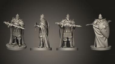 Military figurines Ilia Base 001 3d model