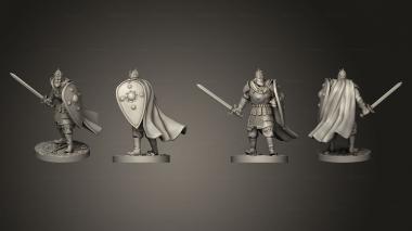 Military figurines Ilia Base 002 3d model