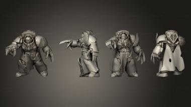 Military figurines Illios Ravager of Apollonia 3d model